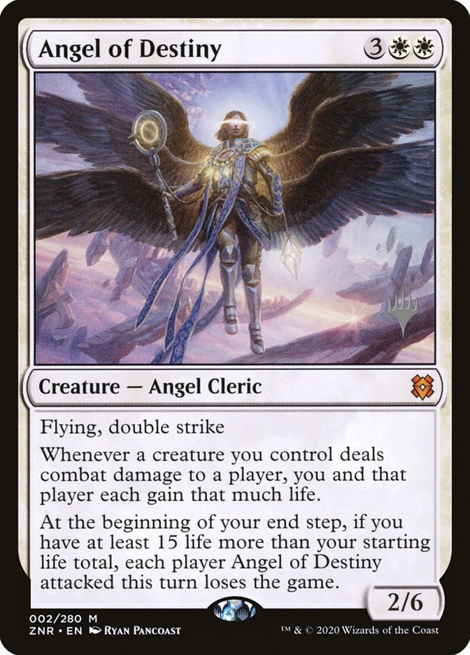 Angel of Destiny (Promo Pack) [Zendikar Rising Promos] | Nerdhalla Games