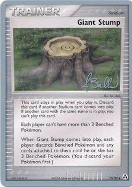 Giant Stump (75/92) (Eeveelutions - Jimmy Ballard) [World Championships 2006] | Nerdhalla Games