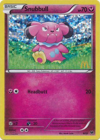 Snubbull (8/12) [McDonald's Promos: 2014 Collection] | Nerdhalla Games