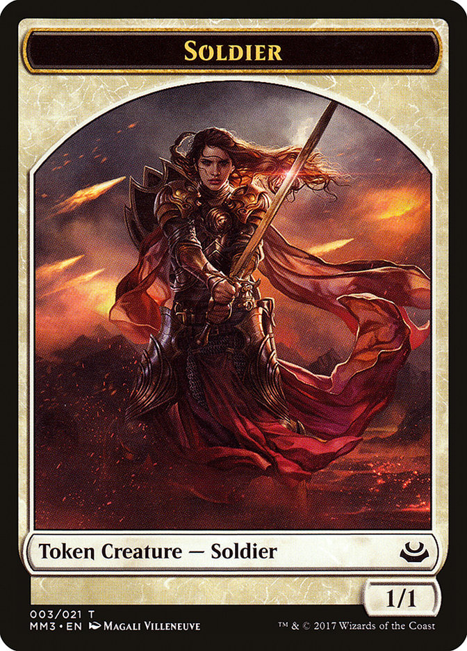 Soldier (003/021) [Modern Masters 2017 Tokens] | Nerdhalla Games