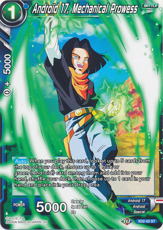 Android 17, Mechanical Prowess [XD2-02] | Nerdhalla Games