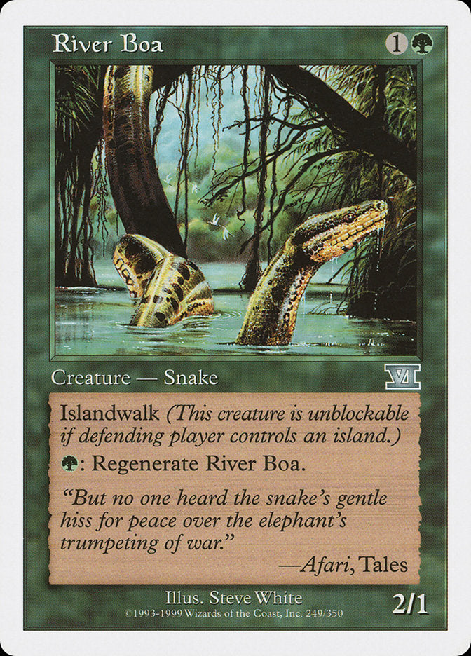 River Boa [Classic Sixth Edition] | Nerdhalla Games