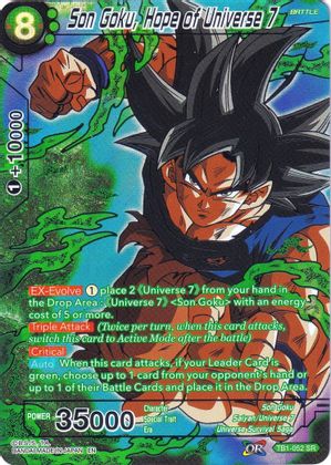 Son Goku, Hope of Universe 7 (TB1-052) [Collector's Selection Vol. 2] | Nerdhalla Games