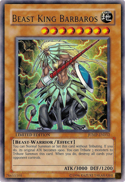 Beast King Barbaros [JUMP-EN032] Ultra Rare | Nerdhalla Games