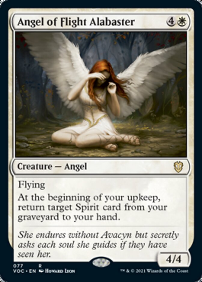 Angel of Flight Alabaster [Innistrad: Crimson Vow Commander] | Nerdhalla Games