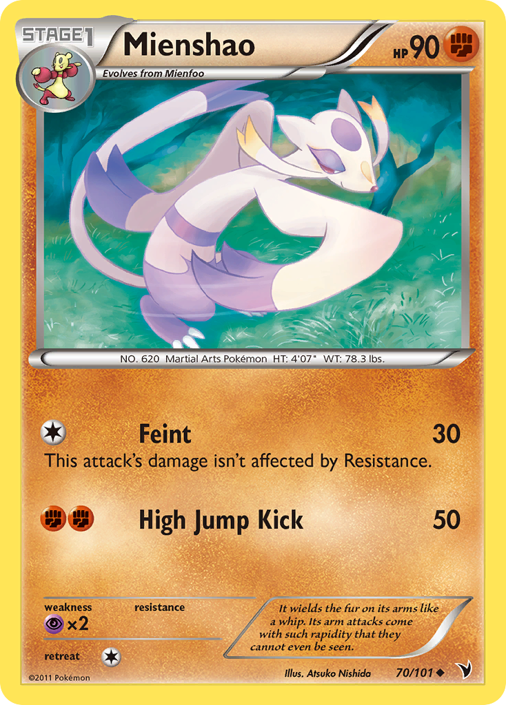 Mienshao (70/101) [Black & White: Noble Victories] | Nerdhalla Games