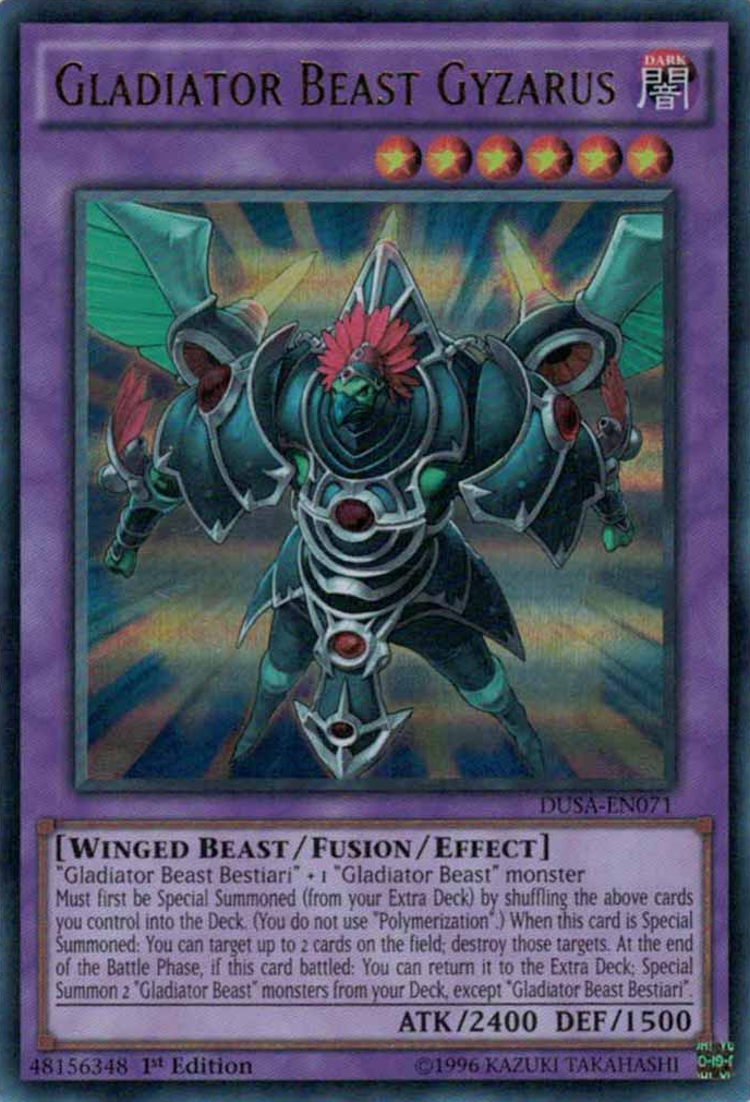 Gladiator Beast Gyzarus [DUSA-EN071] Ultra Rare | Nerdhalla Games