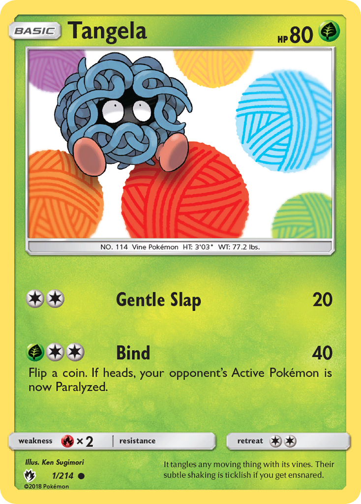 Tangela (1/214) [Sun & Moon: Lost Thunder] | Nerdhalla Games