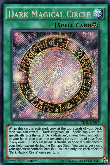 Dark Magical Circle [TDIL-EN057] Secret Rare | Nerdhalla Games