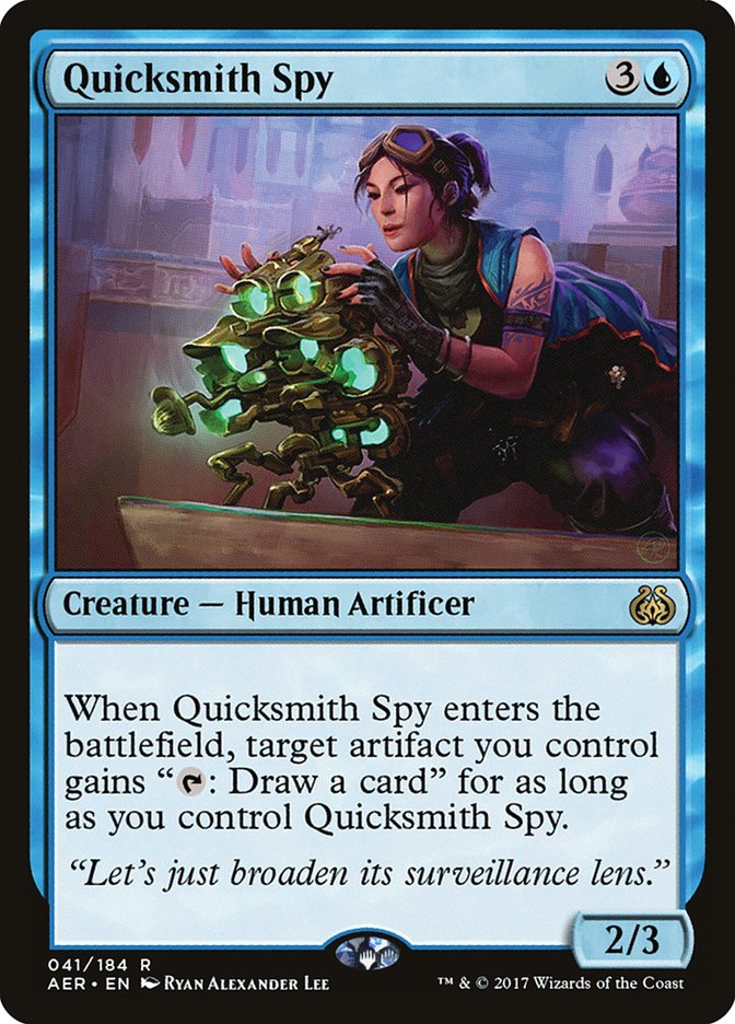 Quicksmith Spy [Aether Revolt] | Nerdhalla Games