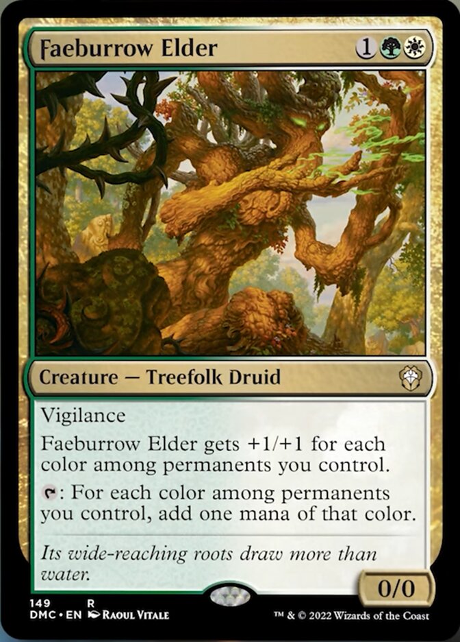 Faeburrow Elder [Dominaria United Commander] | Nerdhalla Games