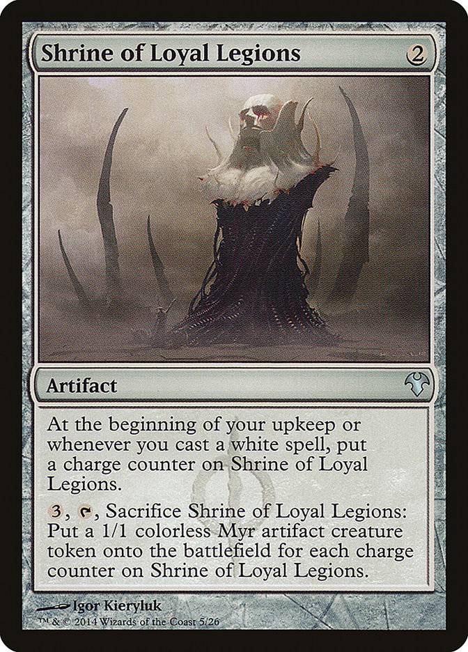 Shrine of Loyal Legions [Modern Event Deck 2014] | Nerdhalla Games