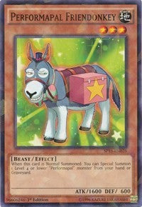 Performapal Friendonkey [SP15-EN026] Shatterfoil Rare | Nerdhalla Games