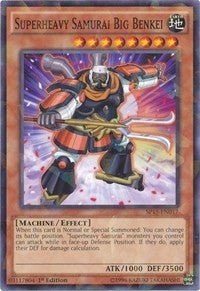 Superheavy Samurai Big Benkei [SP15-EN017] Shatterfoil Rare | Nerdhalla Games