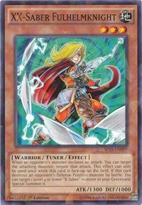 XX-Saber Fulhelmknight [SP15-EN005] Shatterfoil Rare | Nerdhalla Games