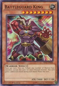 Battleguard King [SP15-EN020] Shatterfoil Rare | Nerdhalla Games