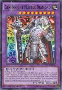 Gem-Knight Master Diamond [SP15-EN030] Shatterfoil Rare | Nerdhalla Games