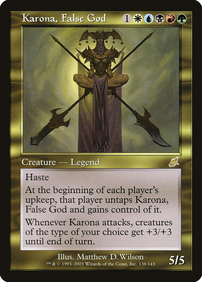 Karona, False God [Scourge] | Nerdhalla Games