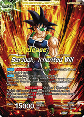 Bardock's Crew // Bardock, Inherited Will (BT18-089) [Dawn of the Z-Legends Prerelease Promos] | Nerdhalla Games