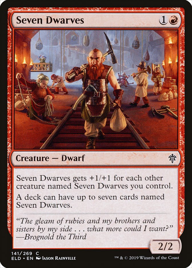 Seven Dwarves [Throne of Eldraine] | Nerdhalla Games