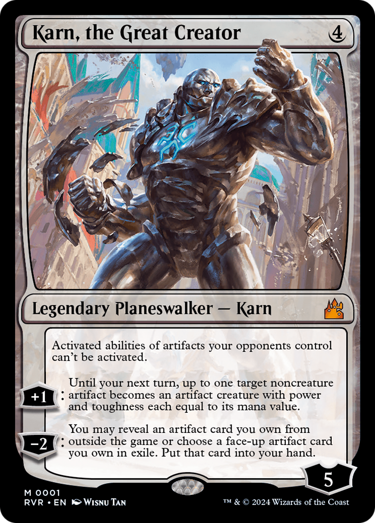 Karn, the Great Creator [Ravnica Remastered] | Nerdhalla Games