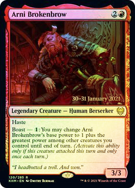 Arni Brokenbrow  [Kaldheim Prerelease Promos] | Nerdhalla Games