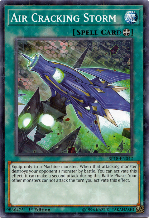 Air Cracking Storm [SP18-EN042] Starfoil Rare | Nerdhalla Games