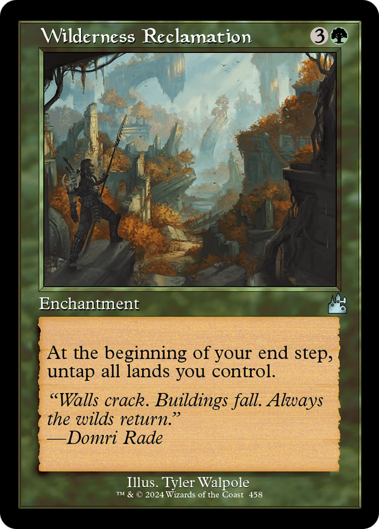 Wilderness Reclamation [Ravnica Remastered] | Nerdhalla Games