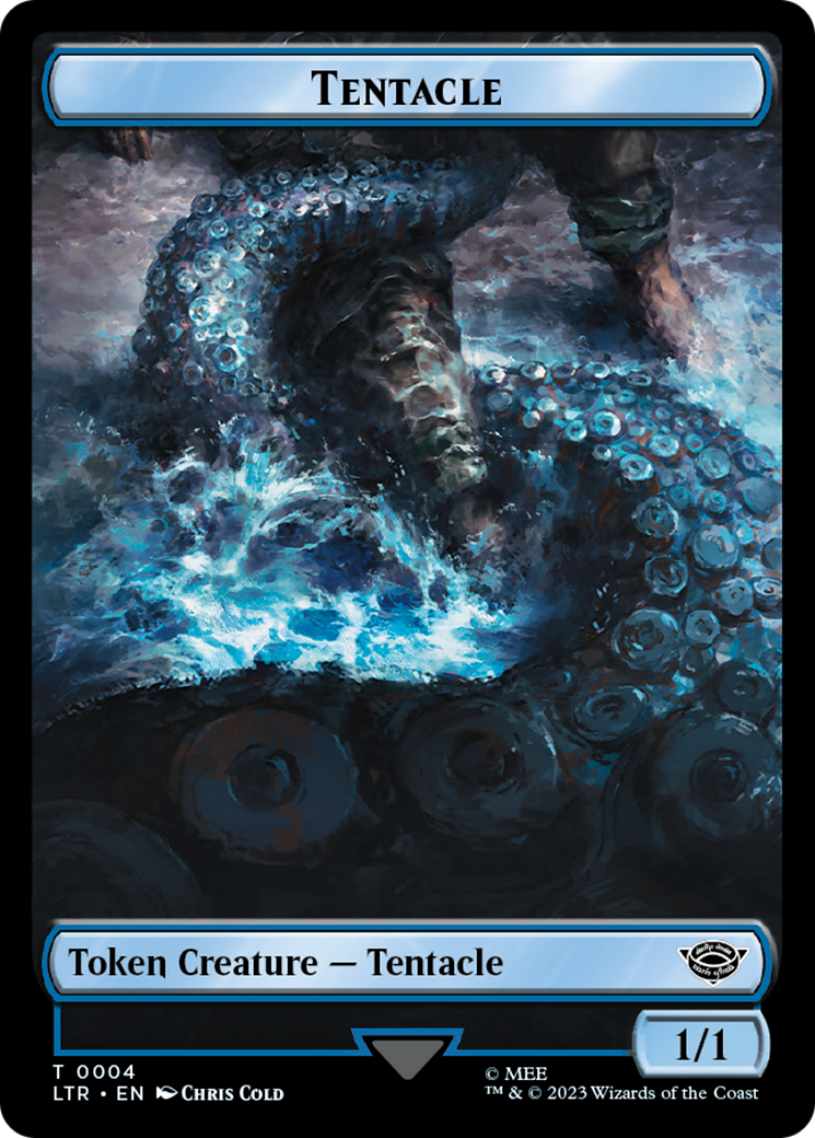 Food (11) // Tentacle Double-Sided Token [The Lord of the Rings: Tales of Middle-Earth Tokens] | Nerdhalla Games