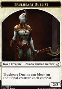 Trueheart Duelist // Snake Token [Amonkhet Tokens] | Nerdhalla Games