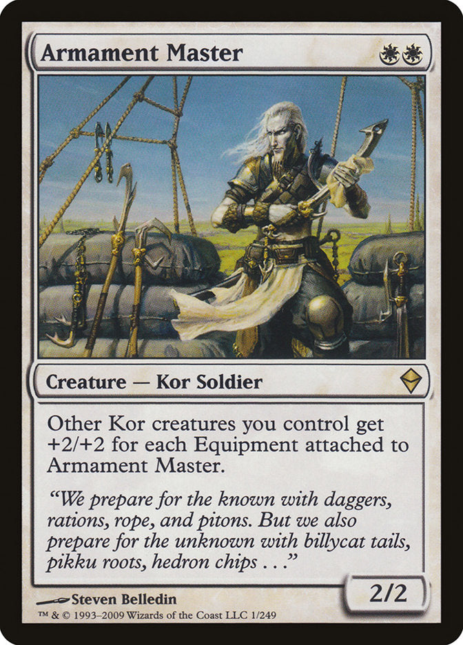 Armament Master [Zendikar] | Nerdhalla Games