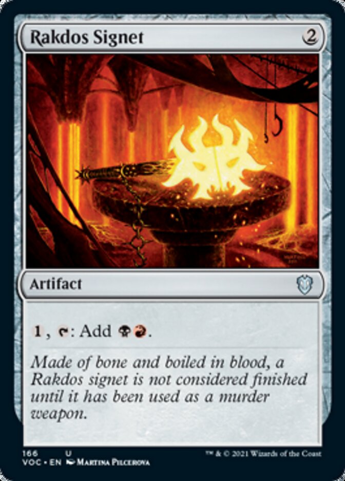 Rakdos Signet [Innistrad: Crimson Vow Commander] | Nerdhalla Games