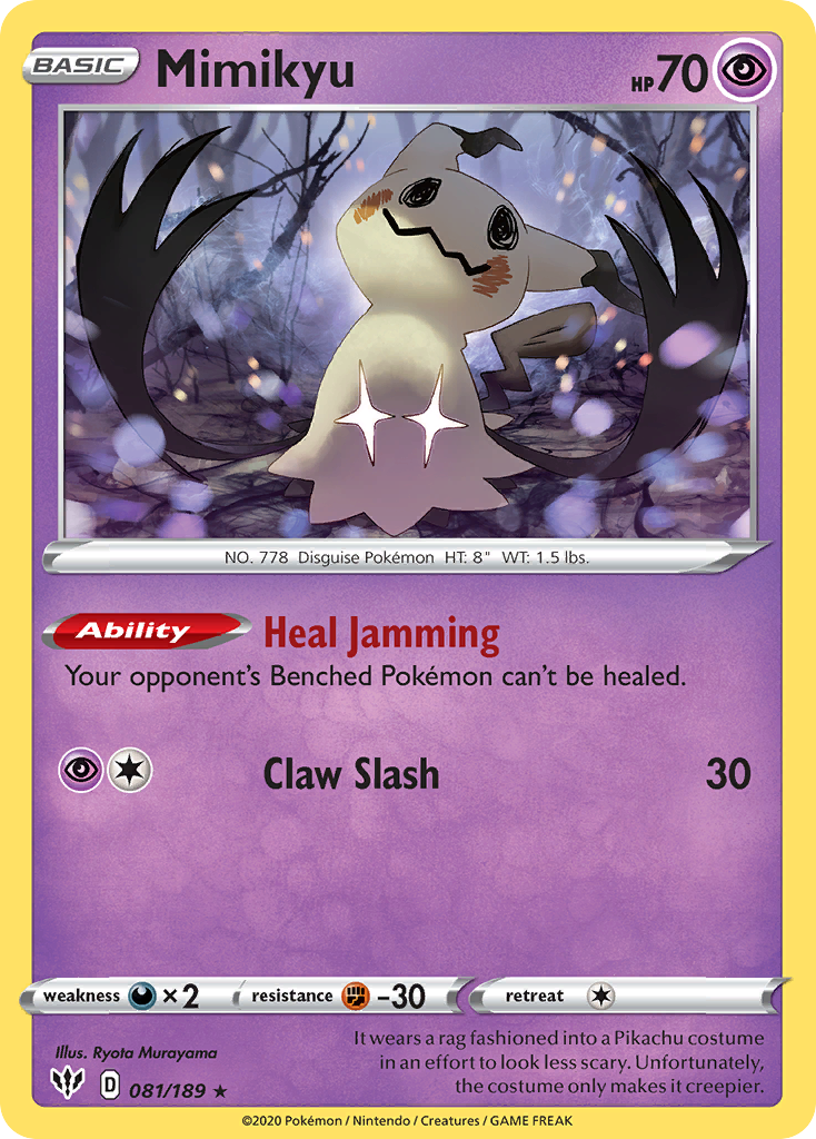 Mimikyu (081/189) [Sword & Shield: Darkness Ablaze] | Nerdhalla Games