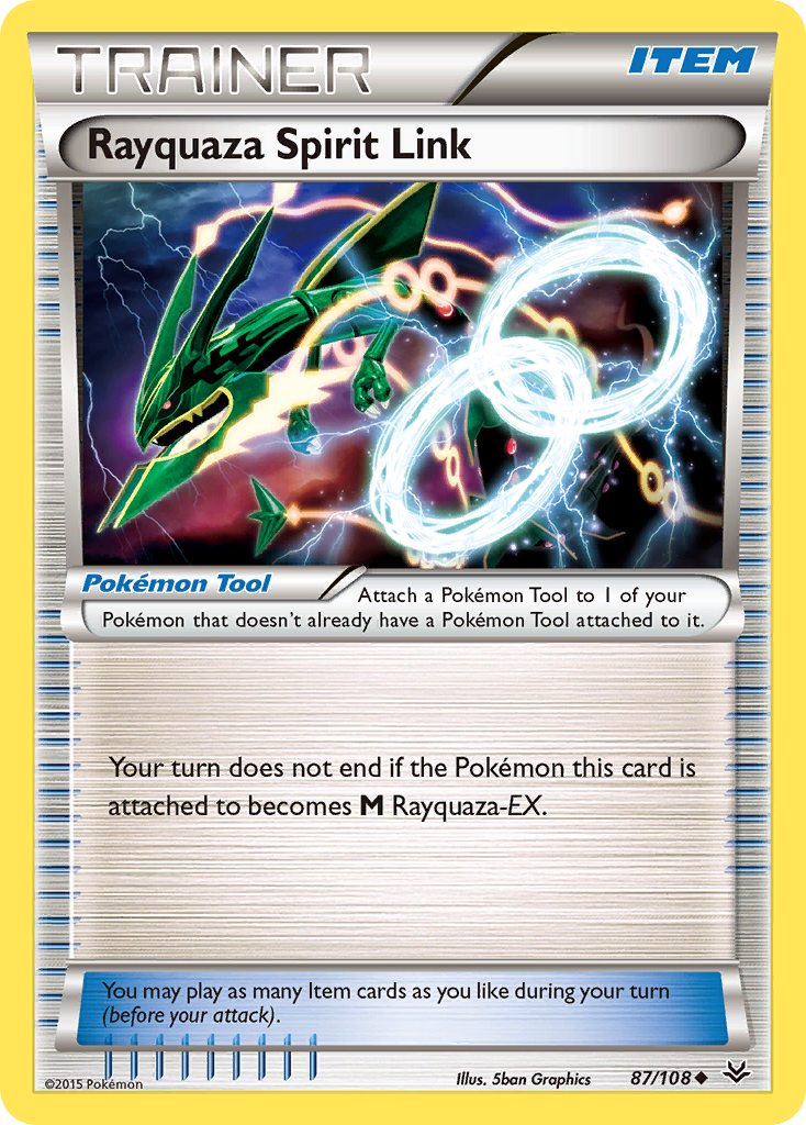 Rayquaza Spirit Link (87/108) [XY: Roaring Skies] | Nerdhalla Games