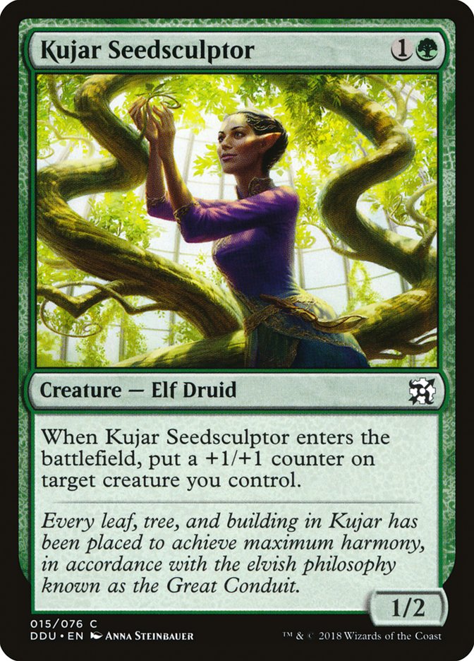 Kujar Seedsculptor [Duel Decks: Elves vs. Inventors] | Nerdhalla Games