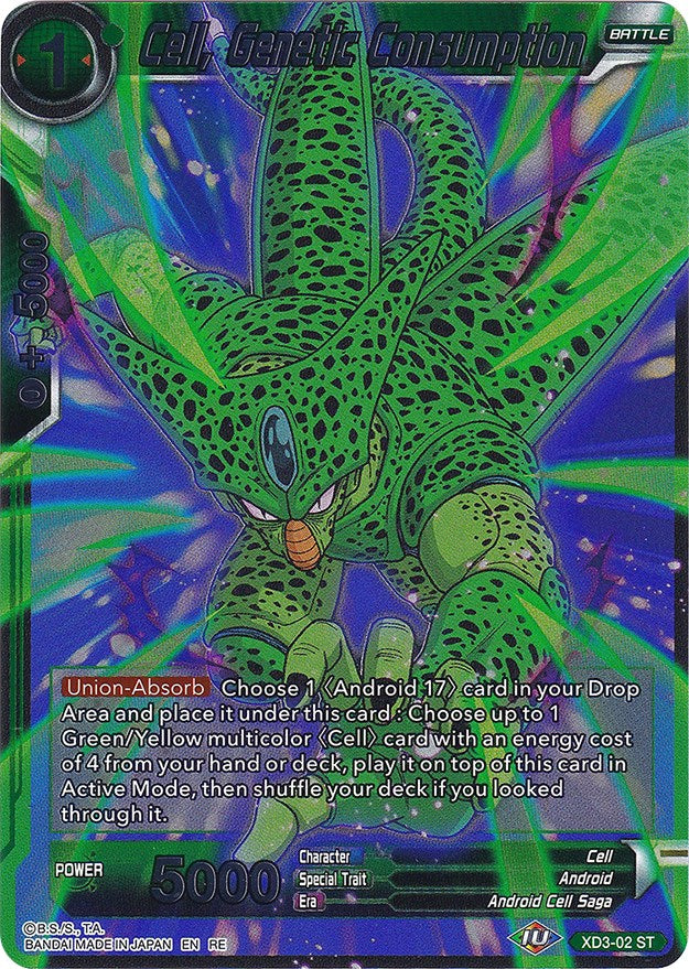 Cell, Genetic Consumption (XD3-02) [Ultimate Deck 2022] | Nerdhalla Games