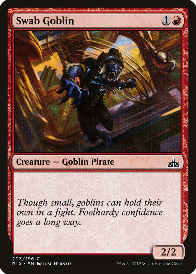 Swab Goblin [Rivals of Ixalan] | Nerdhalla Games