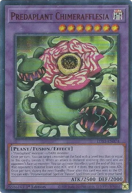 Predaplant Chimerafflesia (Red) [LDS3-EN074] Ultra Rare | Nerdhalla Games