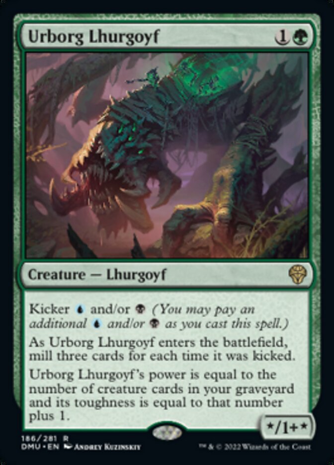 Urborg Lhurgoyf [Dominaria United] | Nerdhalla Games