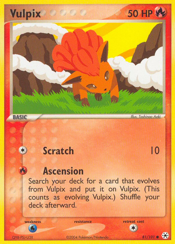 Vulpix (81/101) [EX: Hidden Legends] | Nerdhalla Games