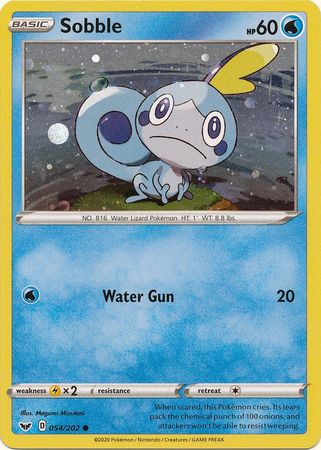 Sobble (054/202) (Cosmos Holo) [Sword & Shield: Base Set] | Nerdhalla Games