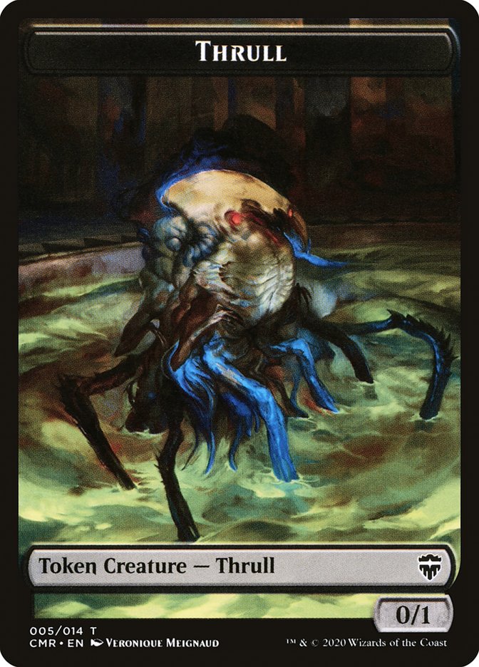 Thrull // Treasure Token [Commander Legends Tokens] | Nerdhalla Games