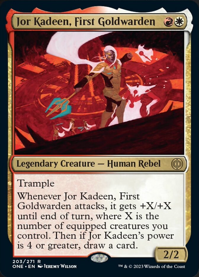 Jor Kadeen, First Goldwarden [Phyrexia: All Will Be One] | Nerdhalla Games