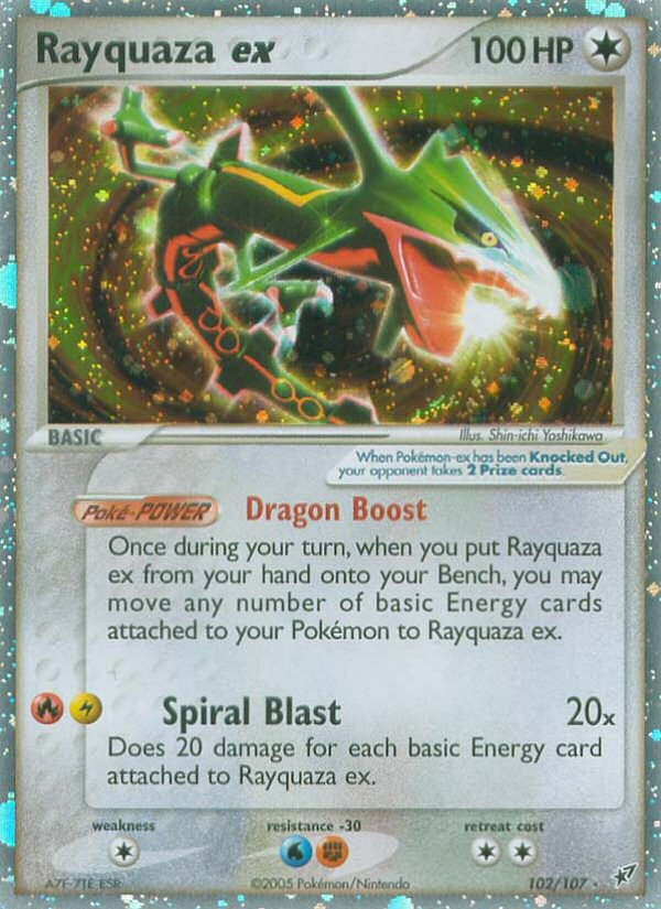 Rayquaza ex (102/107) [EX: Deoxys] | Nerdhalla Games