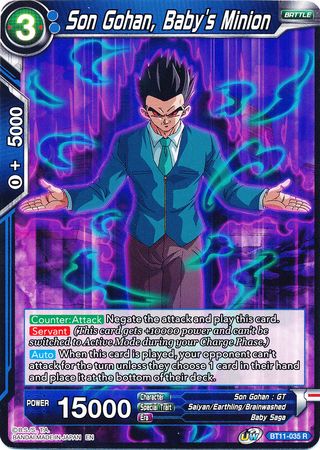 Son Gohan, Baby's Minion [BT11-035] | Nerdhalla Games