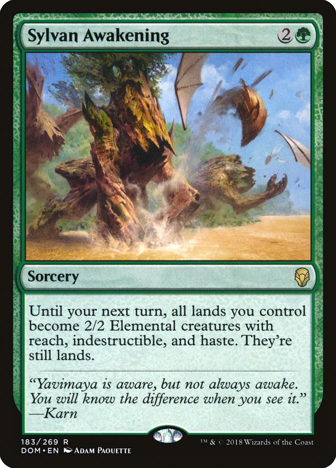 Sylvan Awakening [Dominaria] | Nerdhalla Games