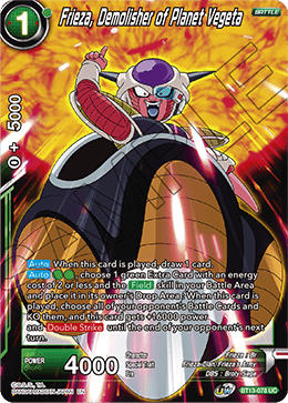 Frieza, Demolisher of Planet Vegeta (Uncommon) [BT13-078] | Nerdhalla Games