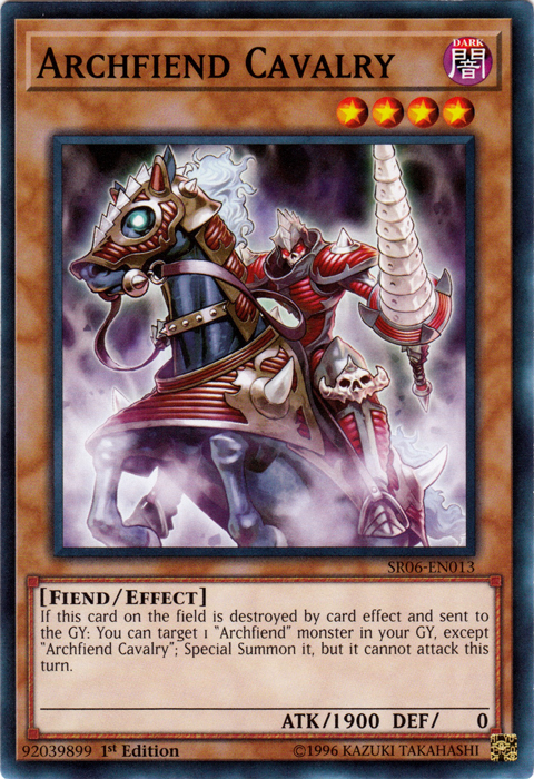 Archfiend Cavalry [SR06-EN013] Common | Nerdhalla Games