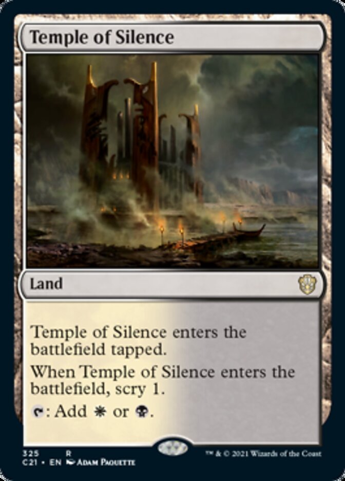 Temple of Silence [Commander 2021] | Nerdhalla Games