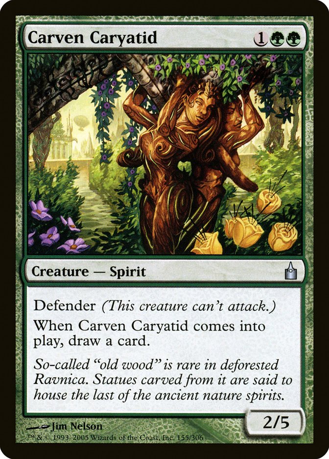 Carven Caryatid [Ravnica: City of Guilds] | Nerdhalla Games